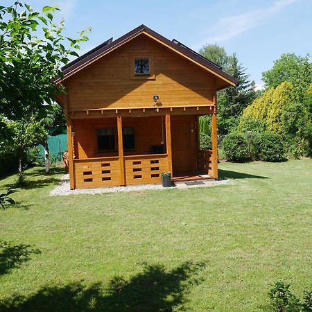 Domek Letniskowy Drewniany Nad Jeziorem Strzeszowskim Nowy Eksteriør bilde