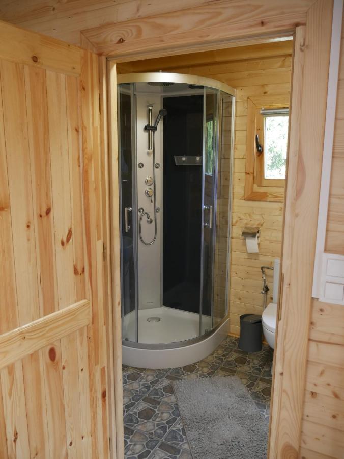 Domek Letniskowy Drewniany Nad Jeziorem Strzeszowskim Nowy Eksteriør bilde
