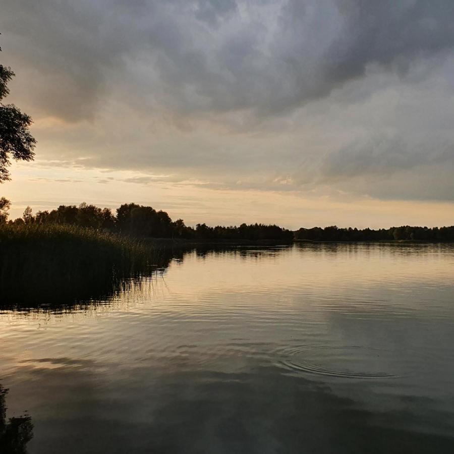 Domek Letniskowy Drewniany Nad Jeziorem Strzeszowskim Nowy Eksteriør bilde