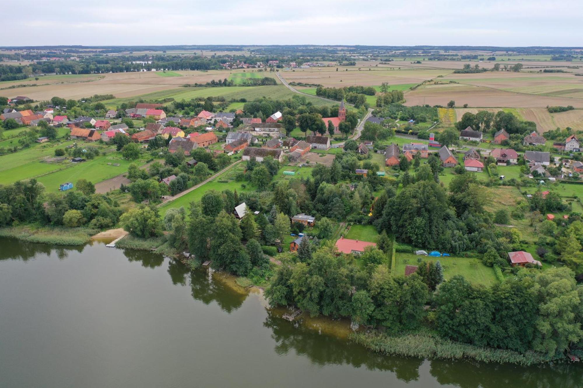 Domek Letniskowy Drewniany Nad Jeziorem Strzeszowskim Nowy Eksteriør bilde